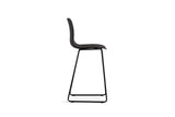 Chaise de comptoir Marie – Noir – vue 5