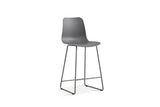 Chaise de comptoir Marie – Gris – vue principale