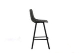 Chaise de comptoir Ozan – Noir – vue 5