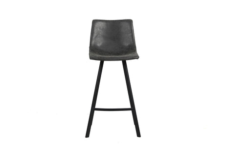 Chaise de comptoir Ozan – Noir – vue principale