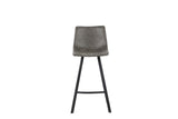 Chaise de comptoir Ozan – Gris – vue principale
