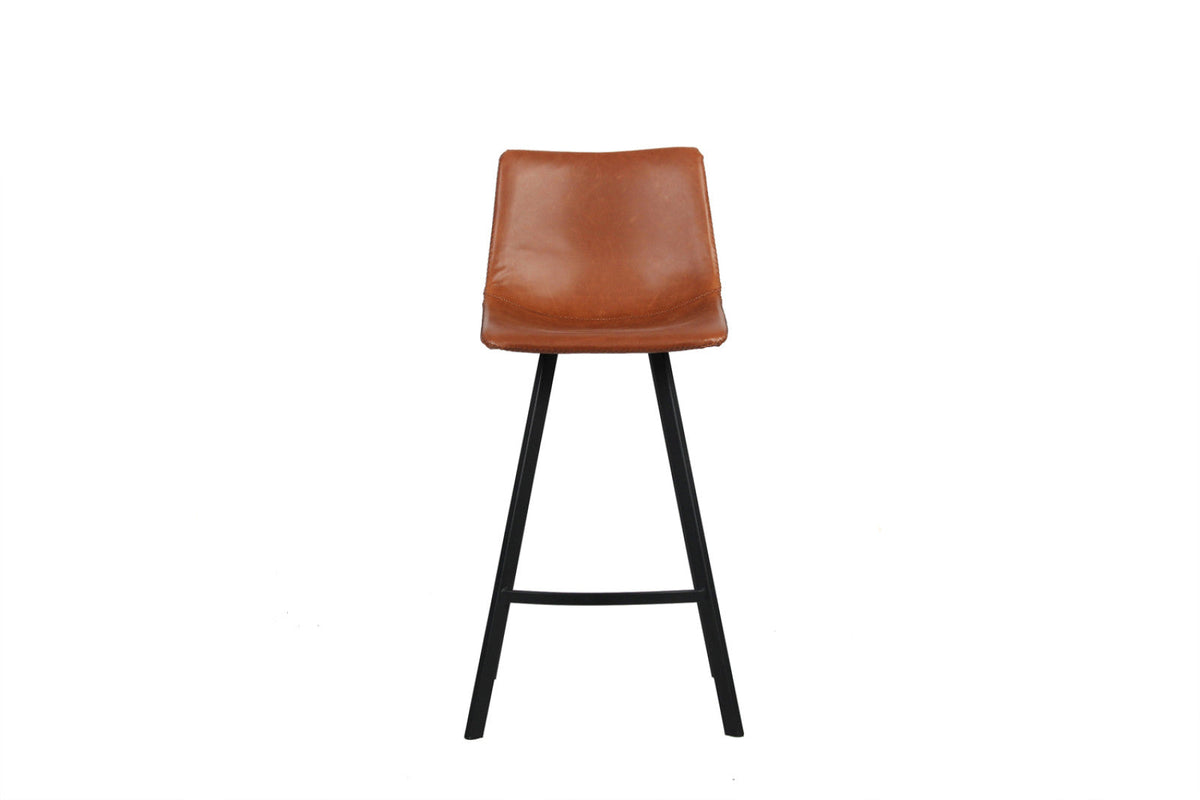 Chaise de comptoir Ozan – Cognac – vue principale