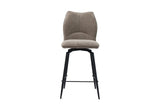 Chaise de comptoir pivotante Lara – Sable – vue 2