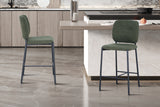 Chaise de comptoir Sophia – Vert – vue 2