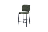 Chaise de comptoir Sophia – Vert – vue 5