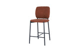 Chaise de comptoir Sophia – Rouille – vue 5