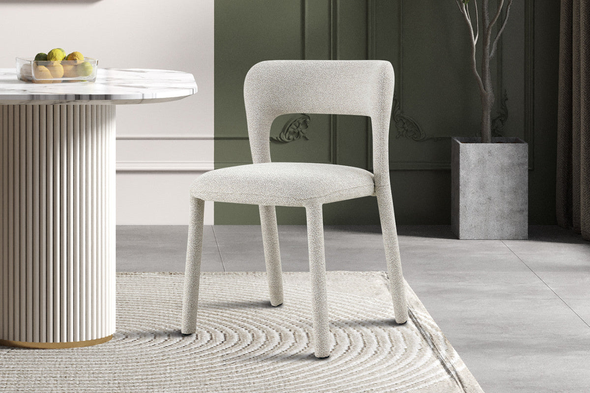 Chaise Elvas – Écru – vue 3