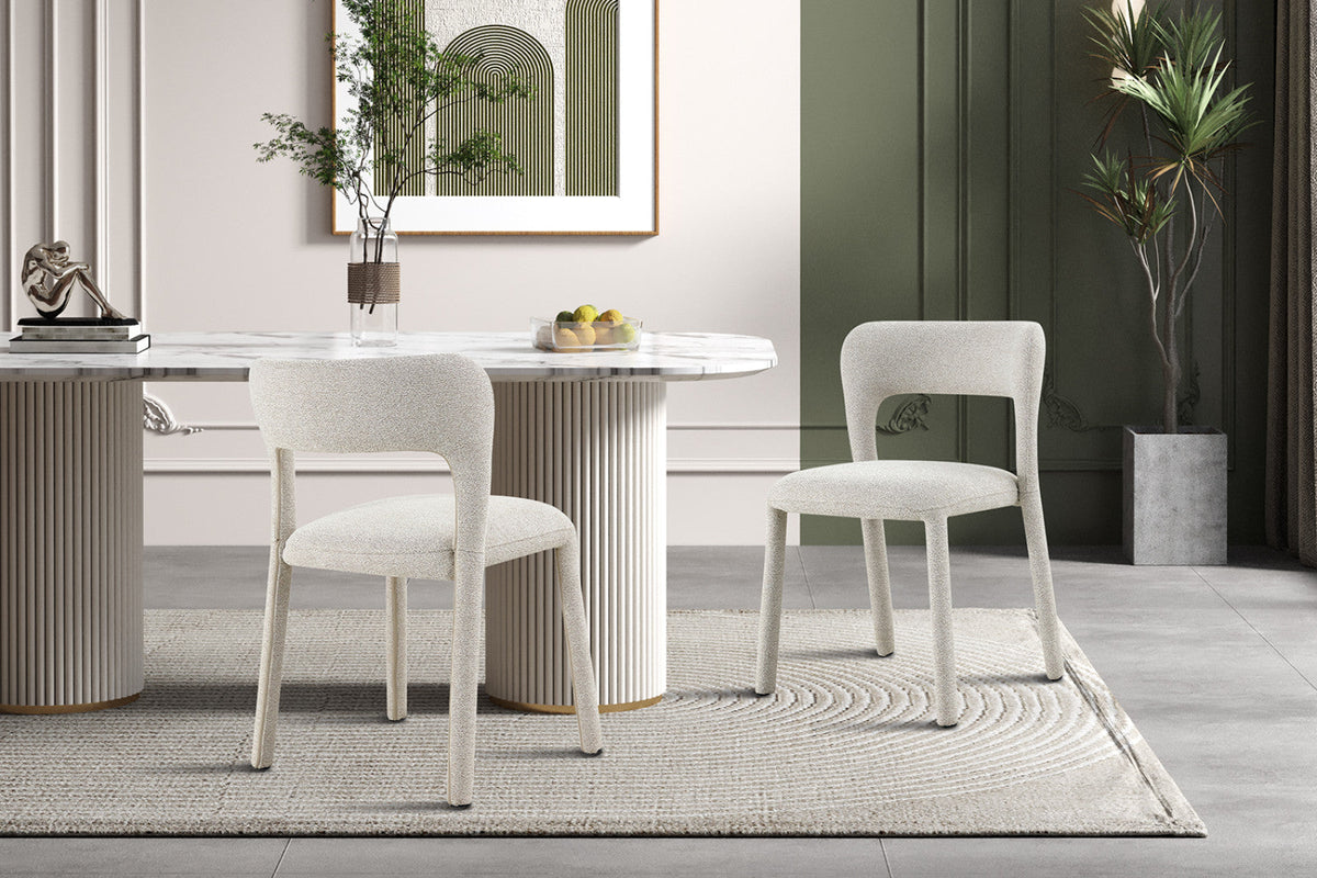 Chaise Elvas – Écru – vue 4