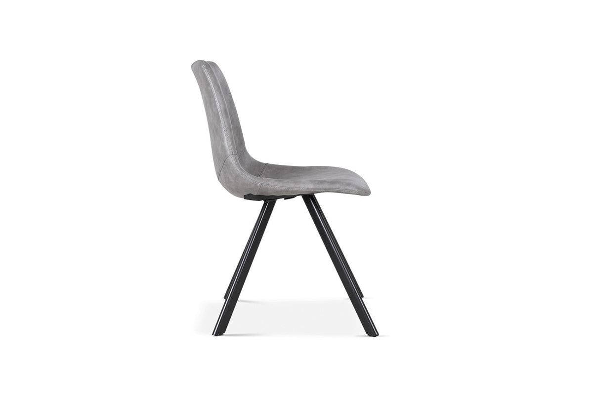 Chaise Emma – Gris foncé – vue 5
