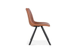 Chaise Emma – Cognac – vue 5