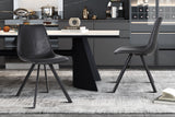 Chaise Emma – Noir – vue 2