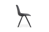 Chaise Emma – Noir – vue 5