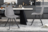Chaise Emma – Gris foncé – vue 2
