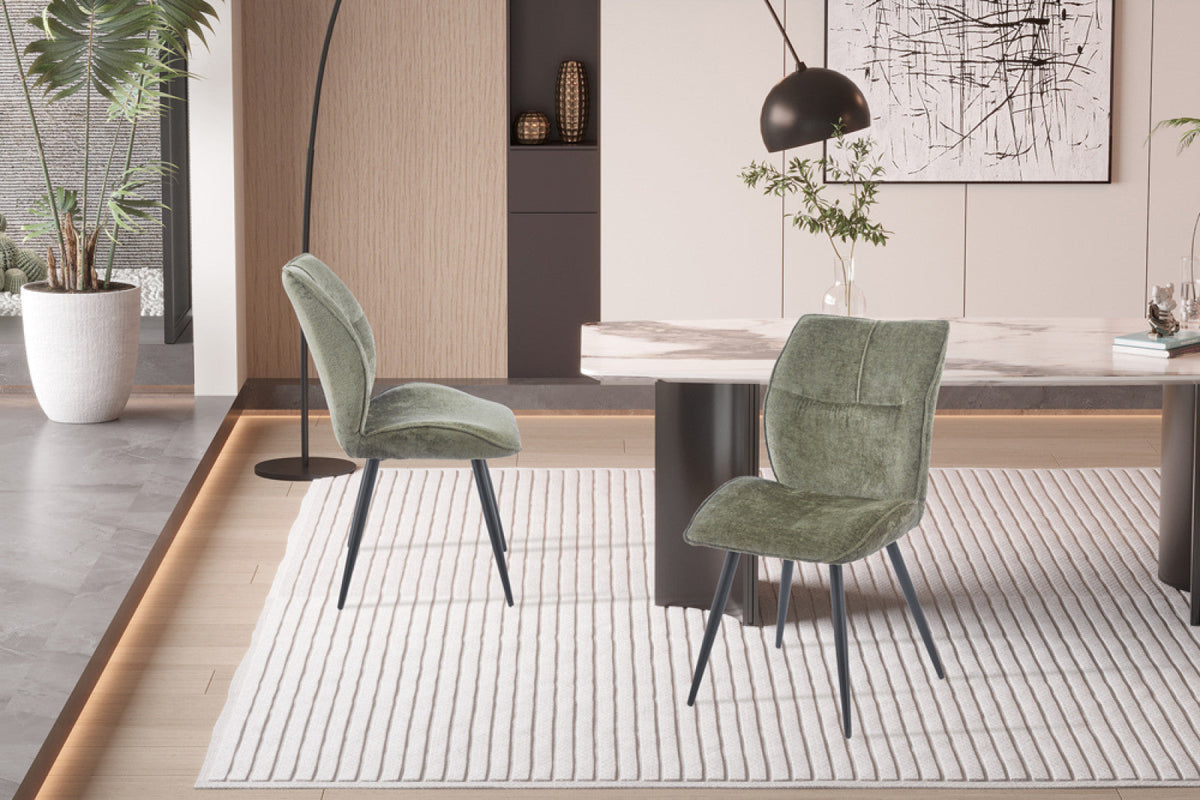 Chaise Faye – Vert – vue 4