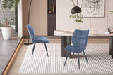 Chaise Faye – Bleu – vue 4