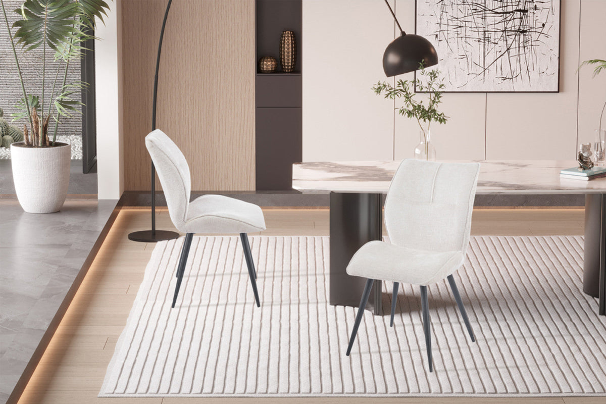 Chaise Faye – Écru – vue 4