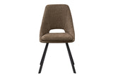Chaise Filou – Sable, dos brun – vue principale