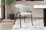 Chaise Hugo – Gris clair – vue 3