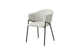 Chaise Hugo – Gris clair – vue 5