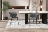 Chaise Hugo – Gris foncé – vue 4
