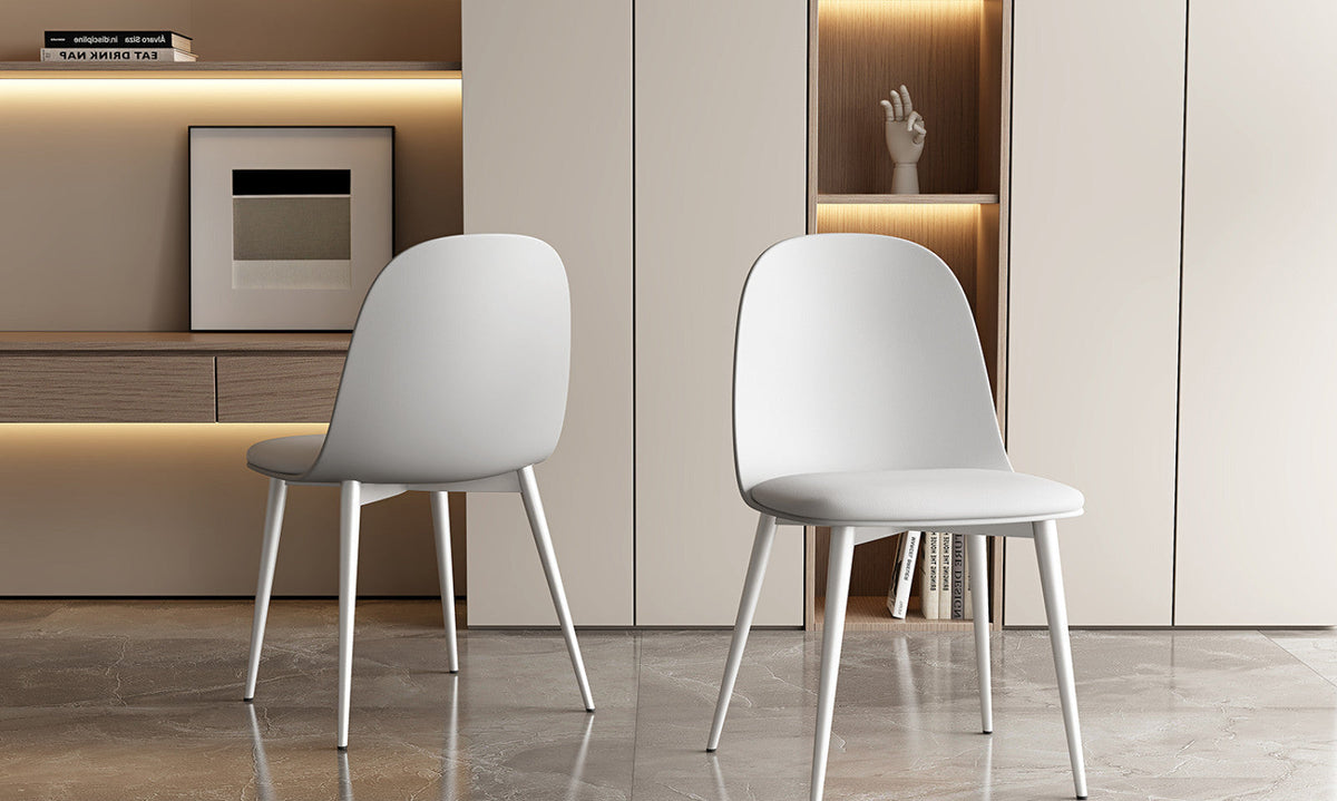 Chaise Jasmin – Blanc – vue 2