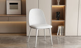 Chaise Jasmin – Blanc – vue 3