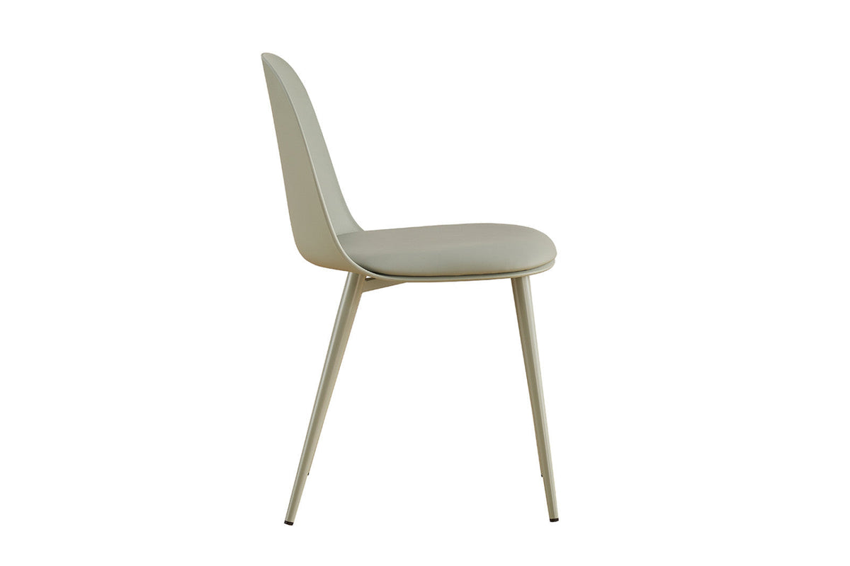 Chaise Jasmin – Gris-vert – vue 5