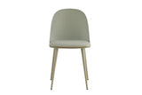Chaise Jasmin – Gris-vert – vue principale