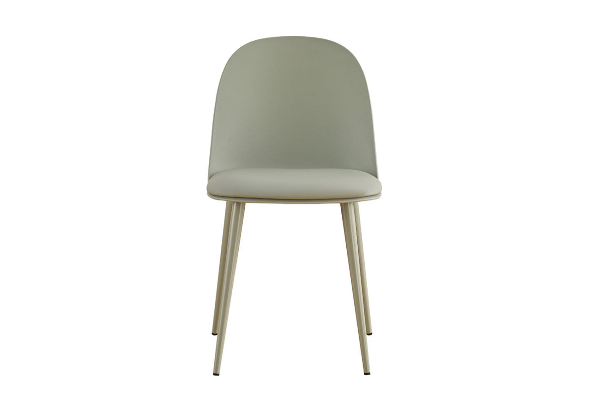 Chaise Jasmin – Gris-vert – vue principale