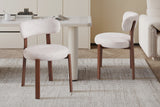 Chaise Julia – Noyer – vue 3