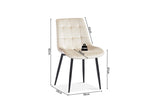 Chaise Juta – Beige – vue 6