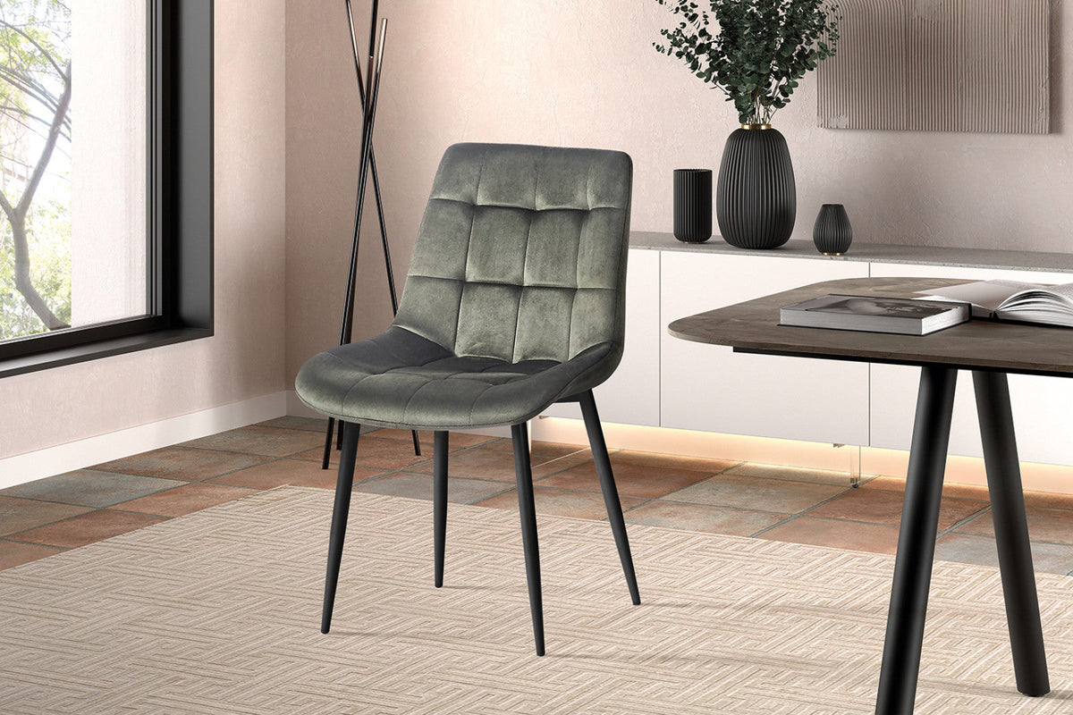 Chaise Juta – Vert – vue 4