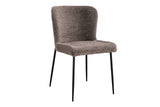 Chaise Lisa – Bouclé sable – vue 4