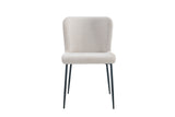 Chaise Lisa – Tissu beige – vue principale