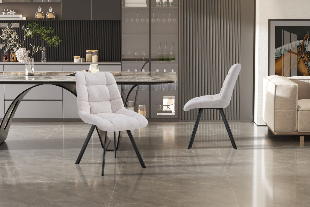 Chaise Lizzy – Beige – vue 4