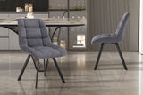 Chaise Lizzy – Gris foncé – vue 2