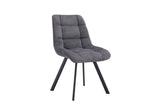 Chaise Lizzy – Gris foncé – vue 5