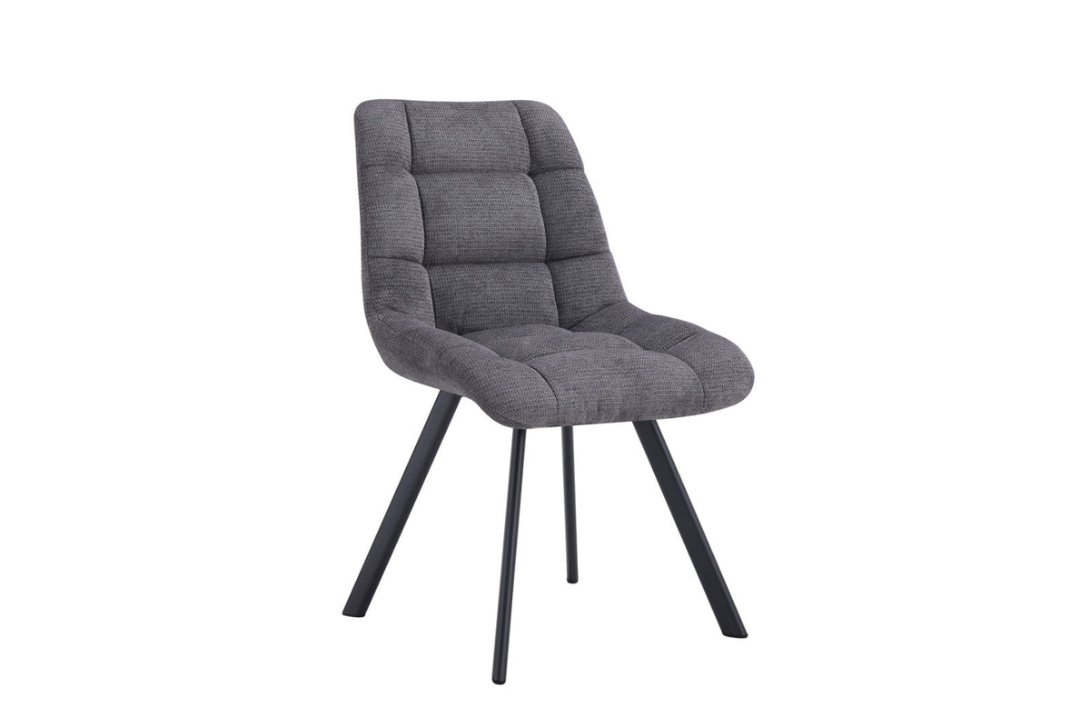 Chaise Lizzy – Gris foncé – vue 5