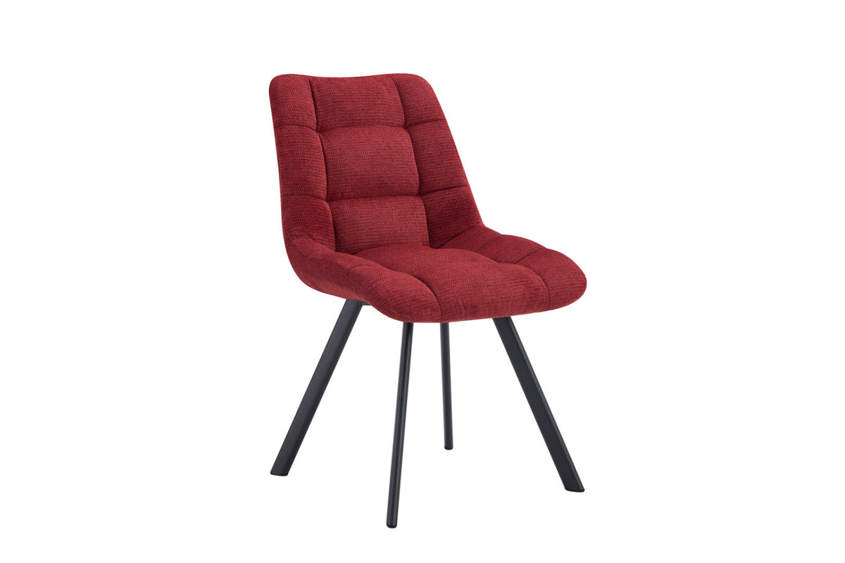 Chaise Lizzy – Rouge – vue 5
