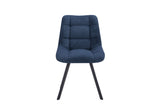 Chaise Lizzy – Bleu – vue principale