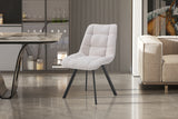 Chaise Lizzy – Beige – vue 3