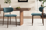 Chaise Nono – Bleu-vert – vue 2