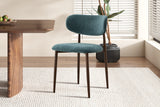 Chaise Nono – Bleu-vert – vue 4