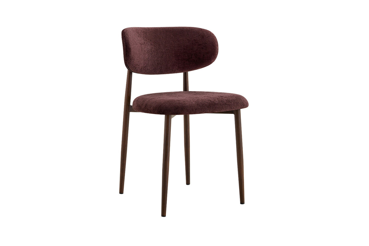 Chaise Nono – Mauve foncé – vue principale