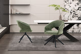 Chaise pivotante Amber – Vert – vue 3