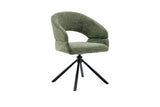 Chaise pivotante Amber – Vert – vue 5