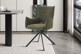 Chaise pivotante Billy – Vert – vue 3