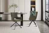 Chaise pivotante Billy – Vert – vue 4