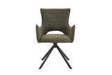 Chaise pivotante Billy – Vert – vue principale