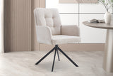 Chaise pivotante Granada – Beige – vue 3